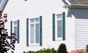 siding of house